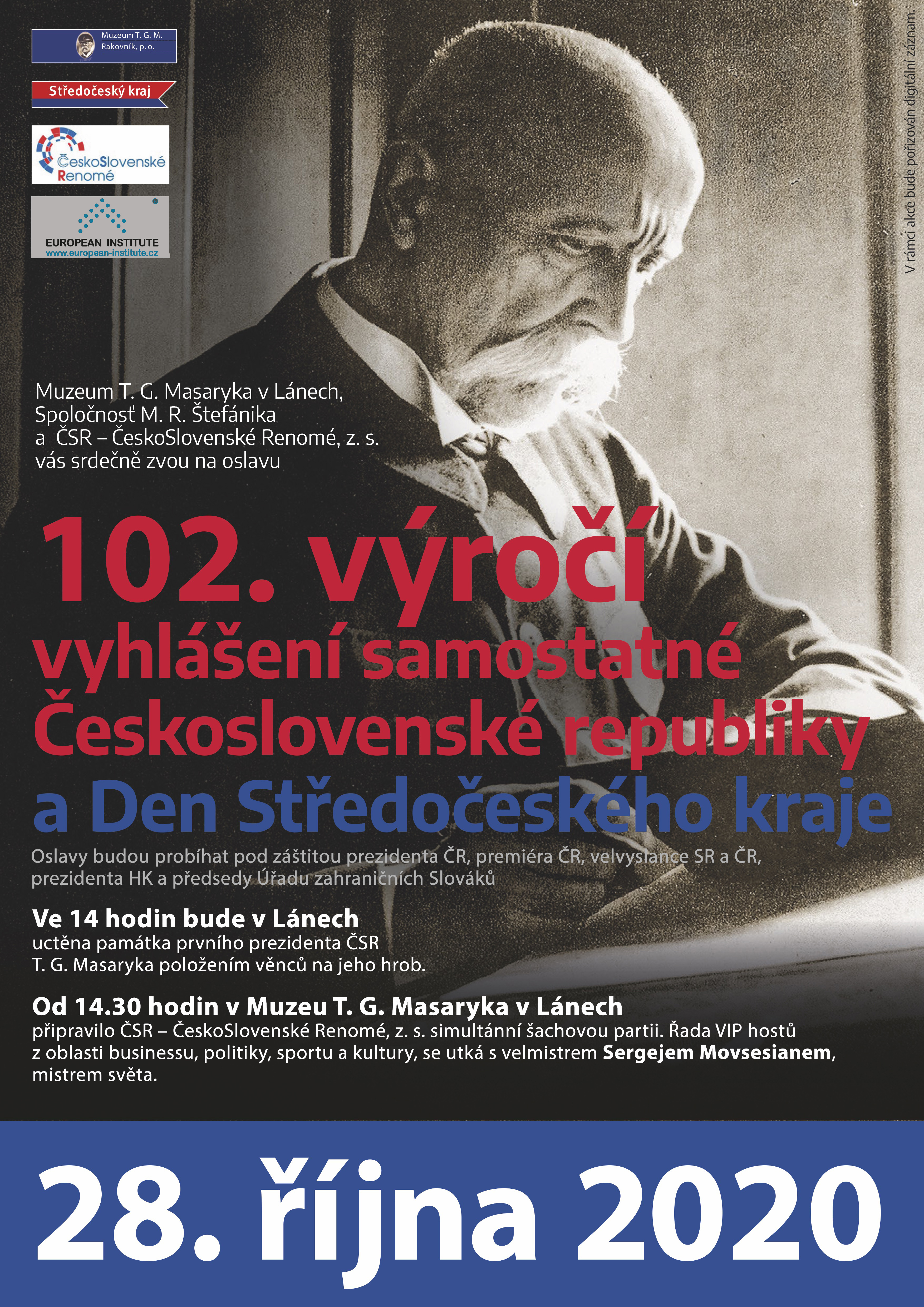 102 Vyroci Zalozeni Samostatne Ceskoslovenske Republiky European Institute